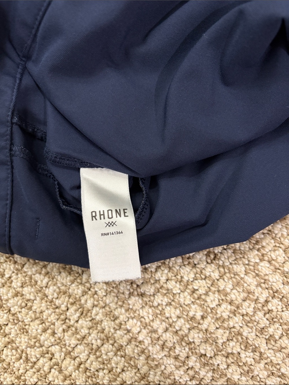 Men's Rhone Commuter Slim Navy Performance Pants 31 Waist - Picture 7 of 7
